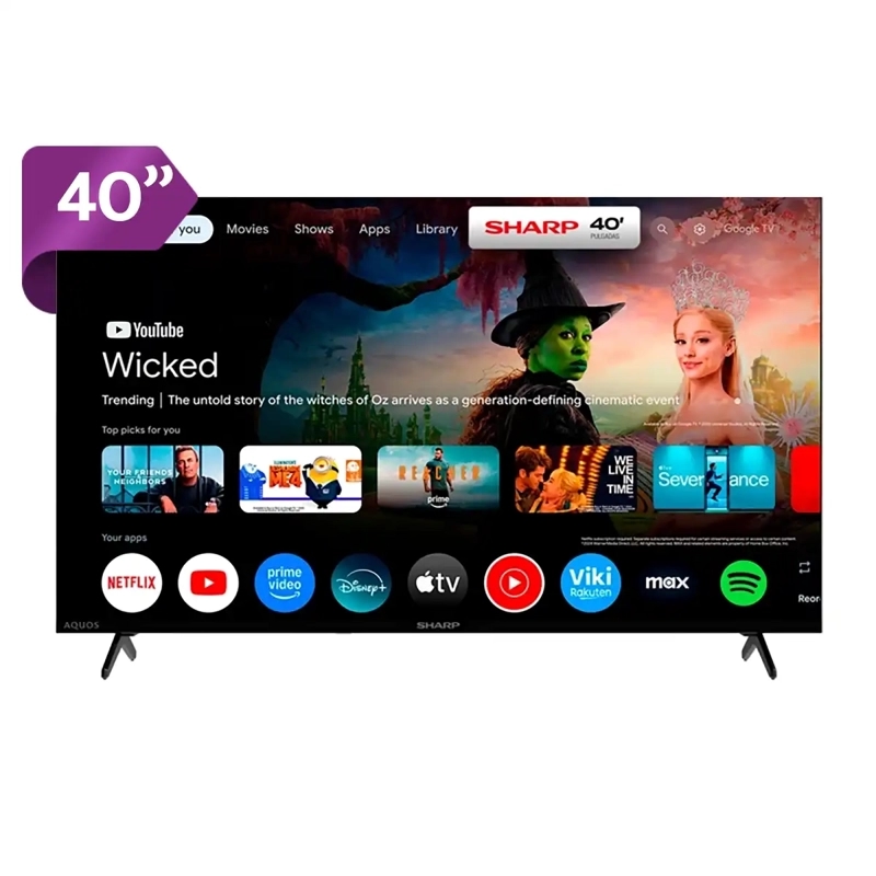 SMART TV SHARP LED FULL HD 40” 2T-C40HF2265L