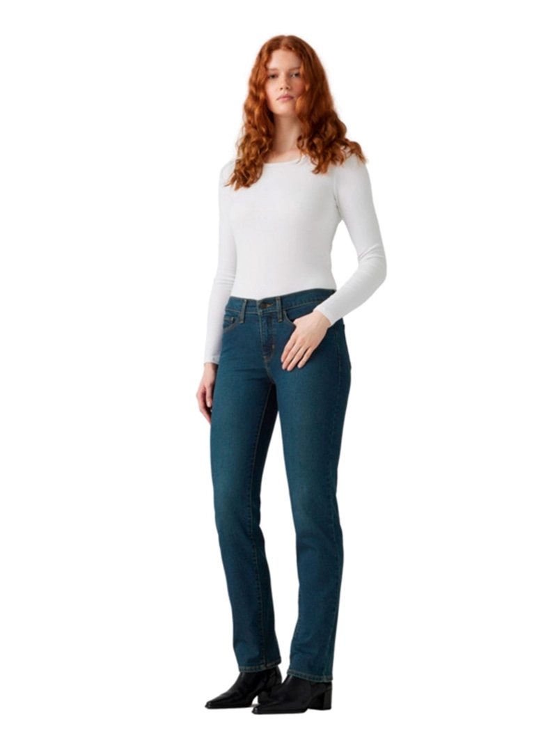 JEANS MUJER LEVI'S ALGODÓN 314 SHAPING STRAIGHT