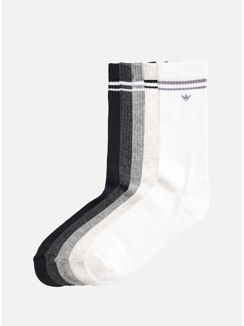 CALCETINES PALMERS PACK X5 ALGODÓN LARGO