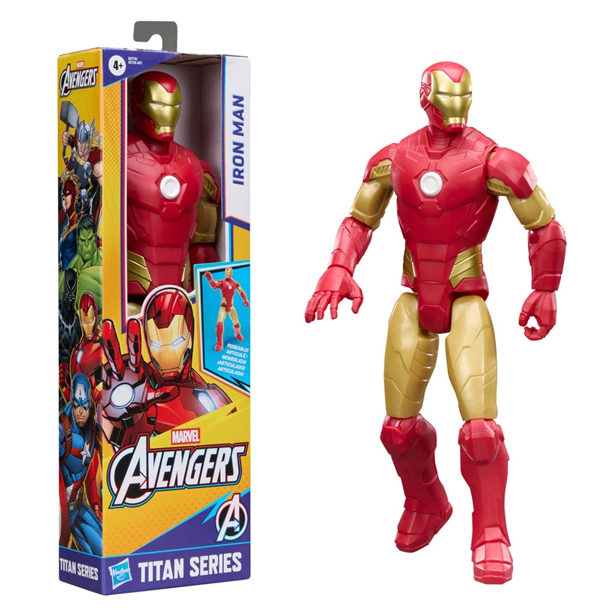 FIGURA DE ACCIÓN MARVEL AVENGERS TITAN HERO SERIES IRON MAN