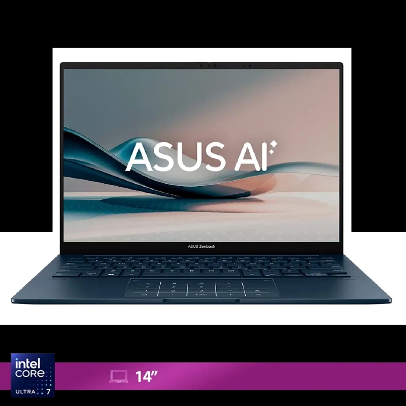 NOTEBOOK ASUS ZENBOOK 14 UX3405CA-SU931W INTEL CORE ULTRA 7 16GB RAM 1TB SSD 14”