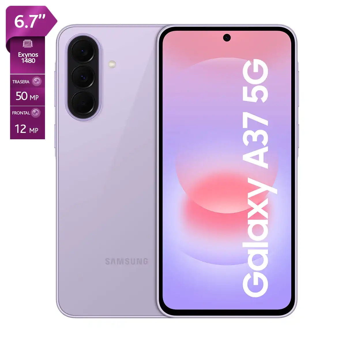 SMARTPHONE SAMSUNG GALAXY A37 5G 128GB 6GB RAM 50MP 6.7”