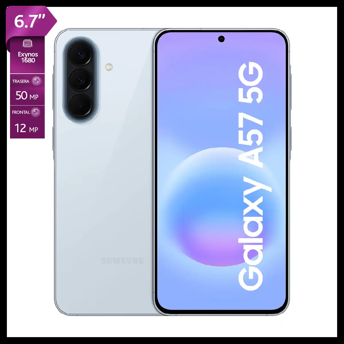 SMARTPHONE SAMSUNG GALAXY A57 5G 256GB 8GB RAM 50MP 6.7”