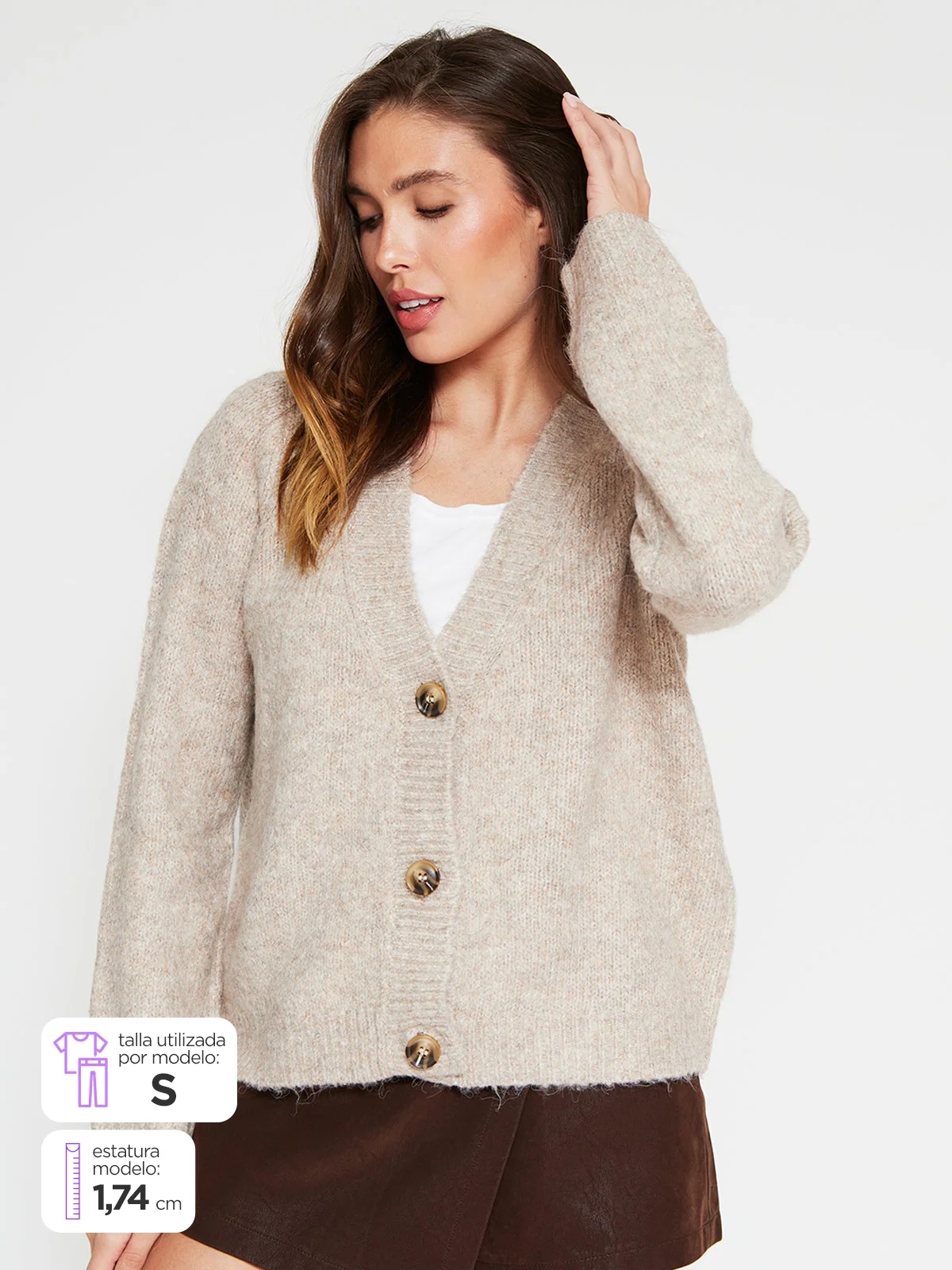 CARDIGAN MUJER ONLY 