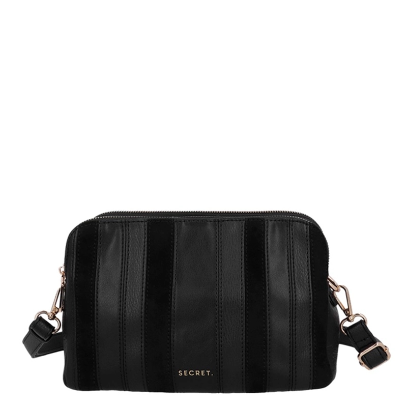 CARTERA BANDOLERA SECRET PRETORIA NEGRO 