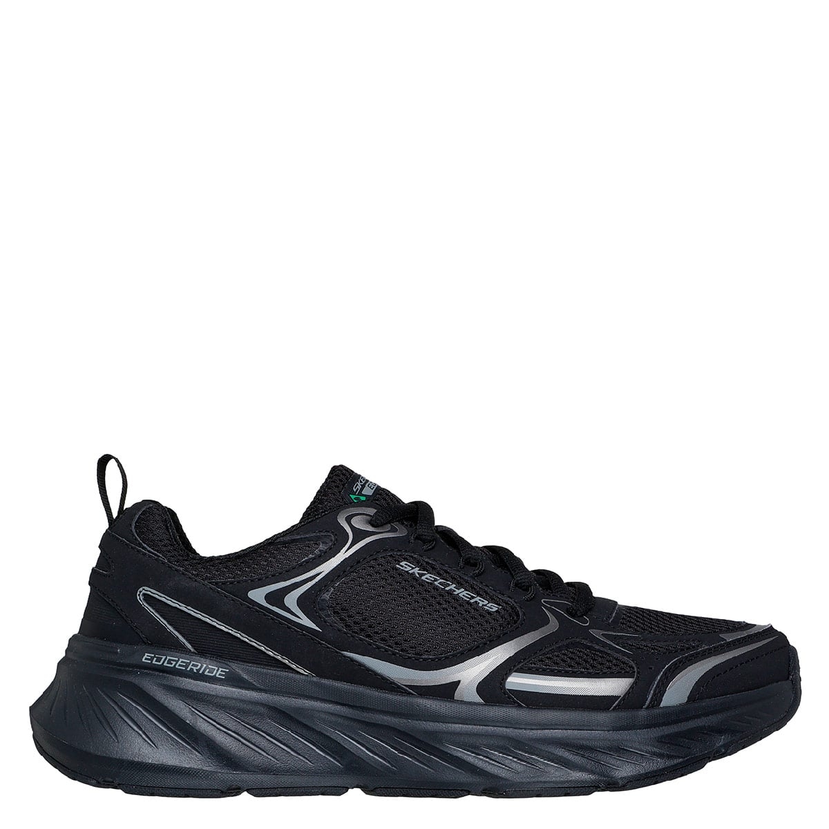 ZAPATILLAS HOMBRE SKECHERS CASUAL NEGRO EDGERIDE