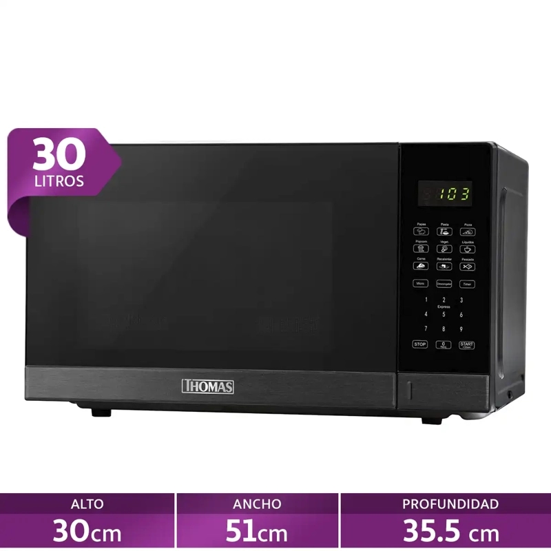 MICROONDAS THOMAS 30L EHM-THMW30DN