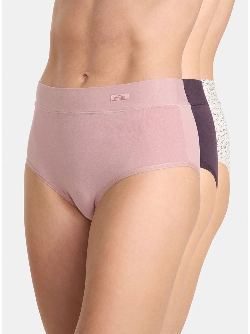 CALZÓN PALMERS PACK X3 ALGODÓN HIKINI