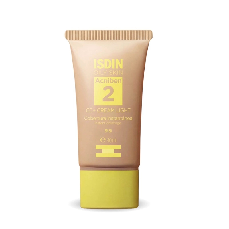 CREMA ANTIACNÉ ISDIN ACNIBEN CC+ CREAM LIGHT SPF30 40ML