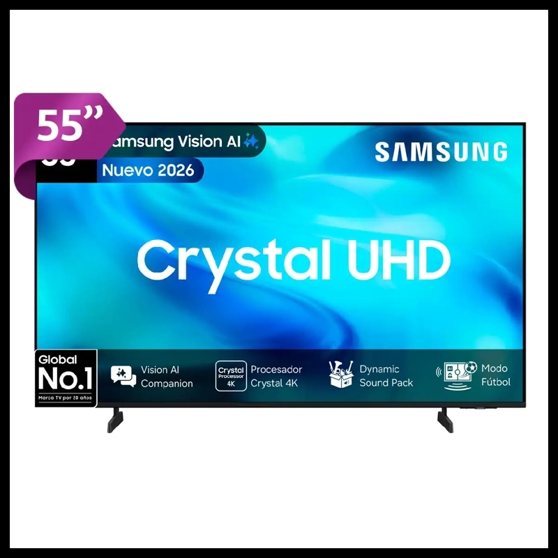 SMART TV SAMSUNG LED 4K UHD 55” U8000H VISION AI (2026)