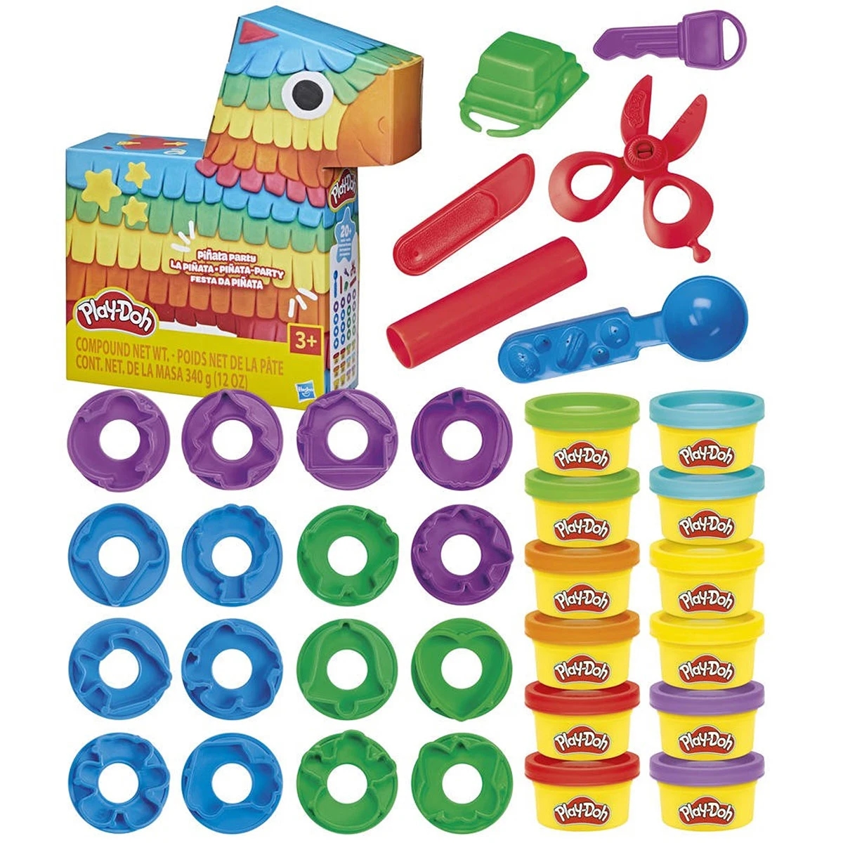 SET DE MASAS PLAY-DOH PIÑATA PARTY