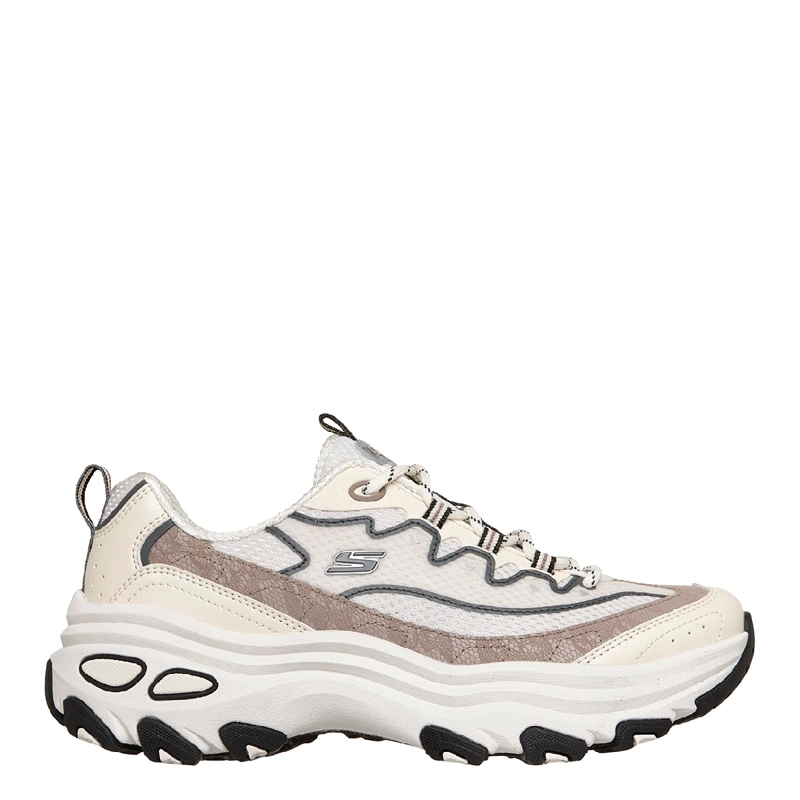 ZAPATILLAS MUJER SKECHERS CASUAL BLANCO D'LITE MAX