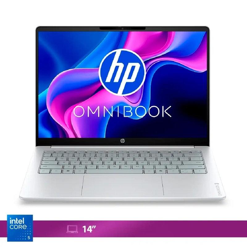 NOTEBOOK HP OMNIBOOK 3 14-HU0050LA INTEL CORE 5 8GB RAM 512GB SSD 14 2K