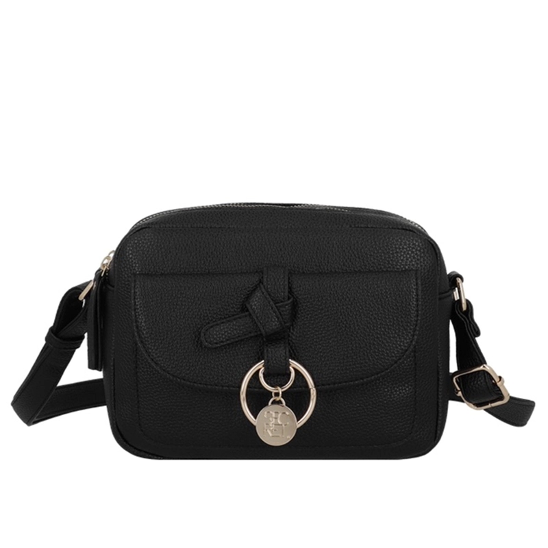  CARTERA BANDOLERA SECRET MANTUA NEGRA 