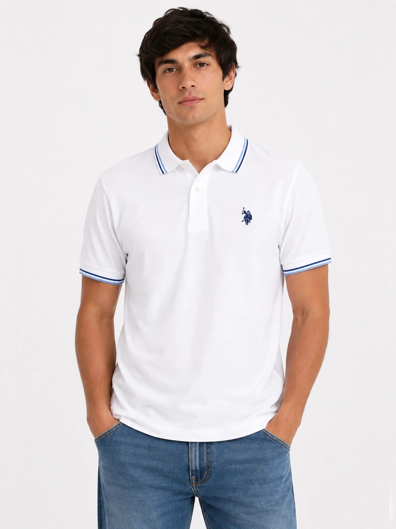 POLERA HOMBRE US POLO ASSN MANGA CORTA