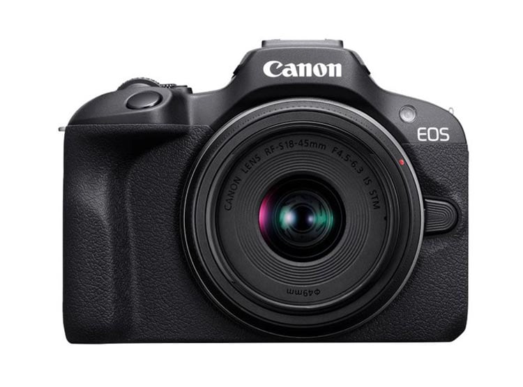 CÁMARA MIRRORLESS CANON EOS R50V 25.5MP + LENTE 15-30