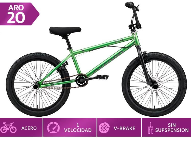 BICICLETA OXFORD QUARTZ BM-2635 PLATA ARO 26