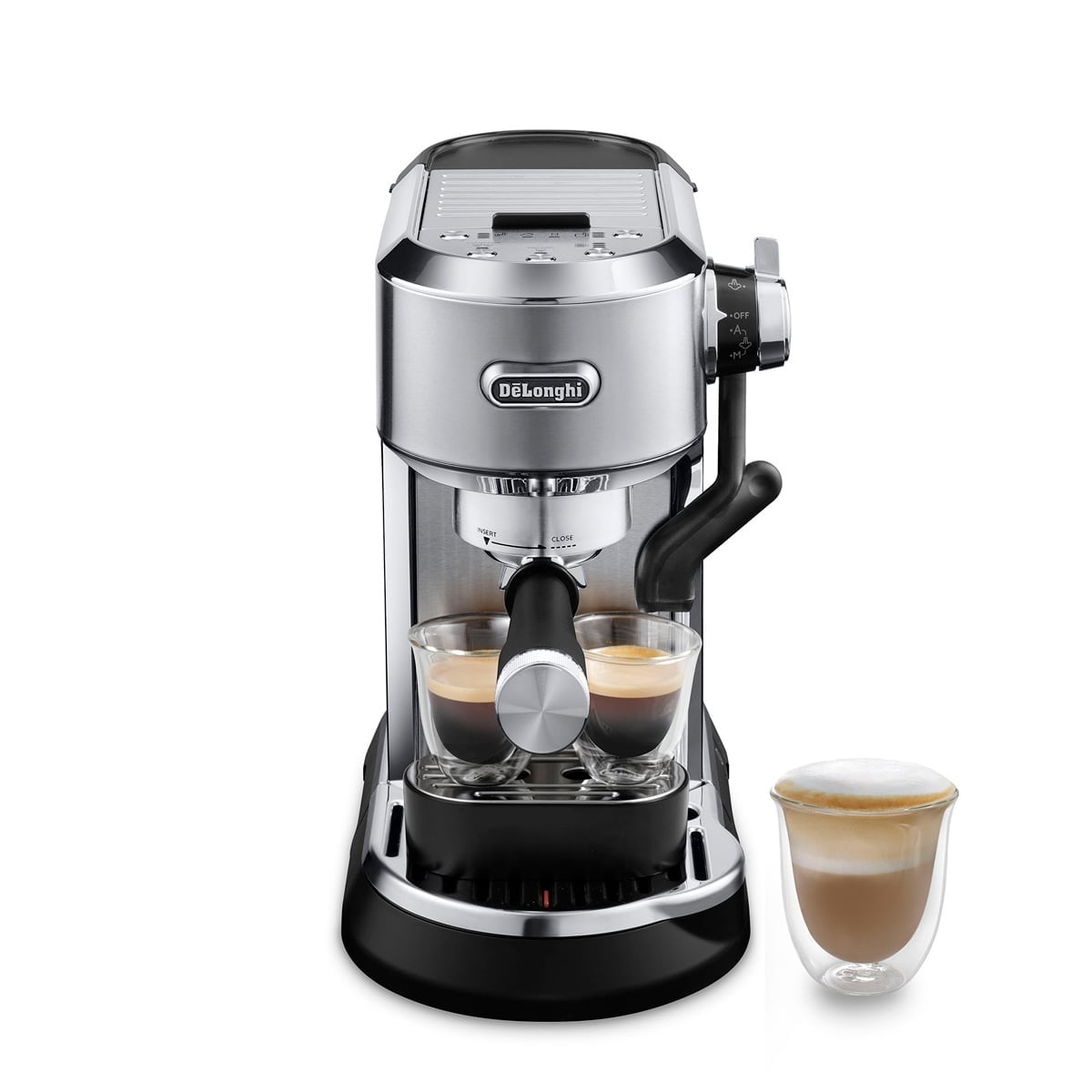 CAFETERA DELONGHI SCULTURA ZINC BLANCO