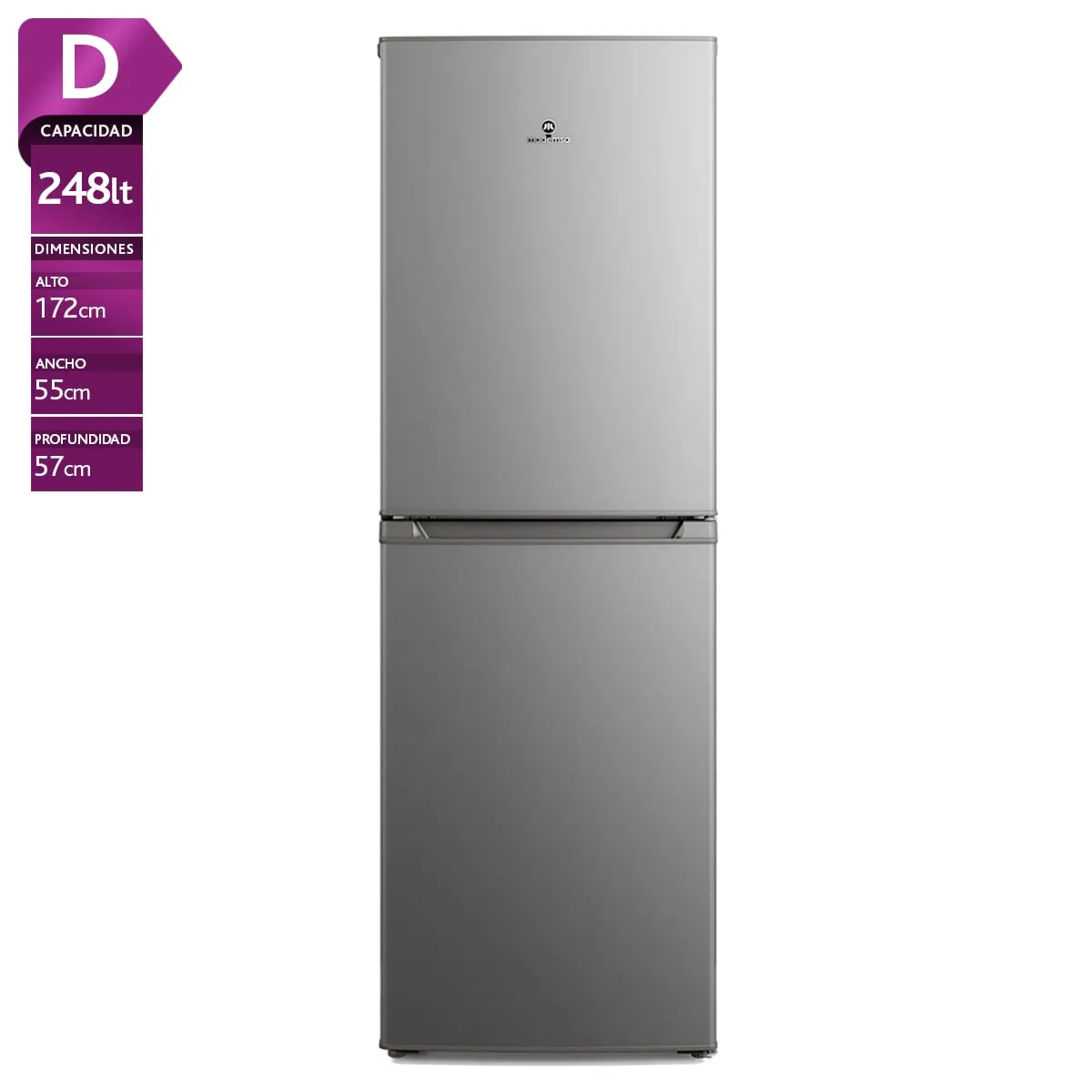 REFRIGERADOR TOP FREEZER SAMSUNG RT25FARADS8/ZS 255L GRIS