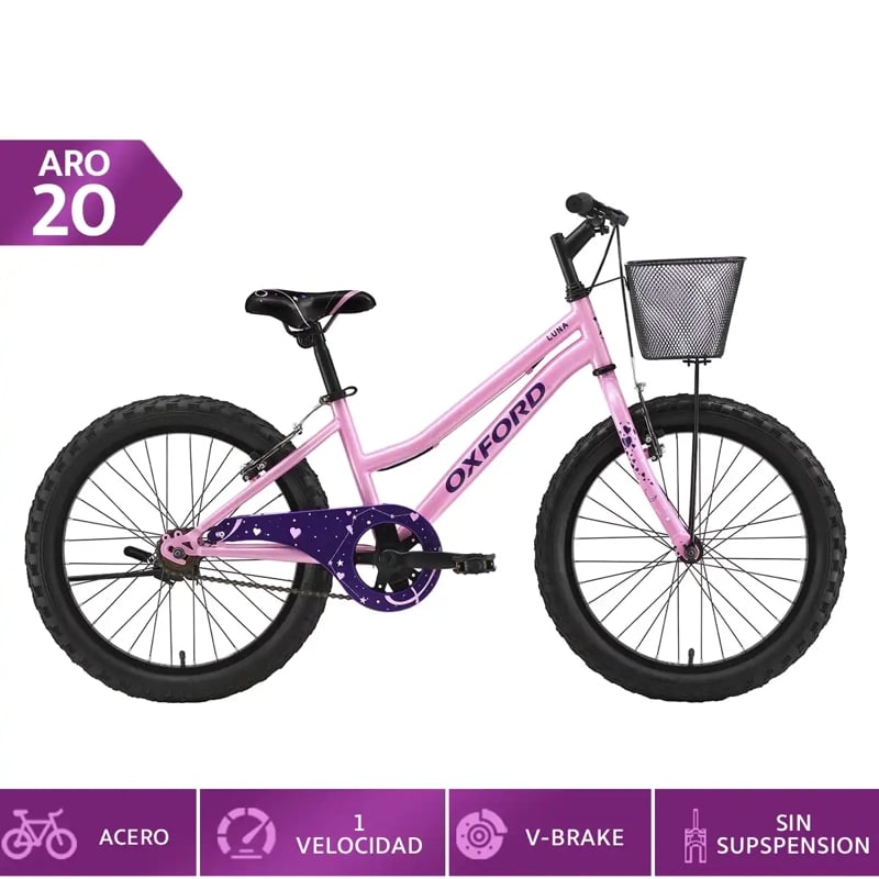 BICICLETA OXFORD QUARTZ BM-2635 PLATA ARO 26