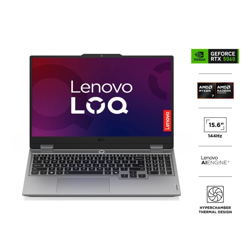 NOTEBOOK LENOVO LOQ 15IRX10 INTEL CORE I7 24GB 512GB SSD NVIDIA