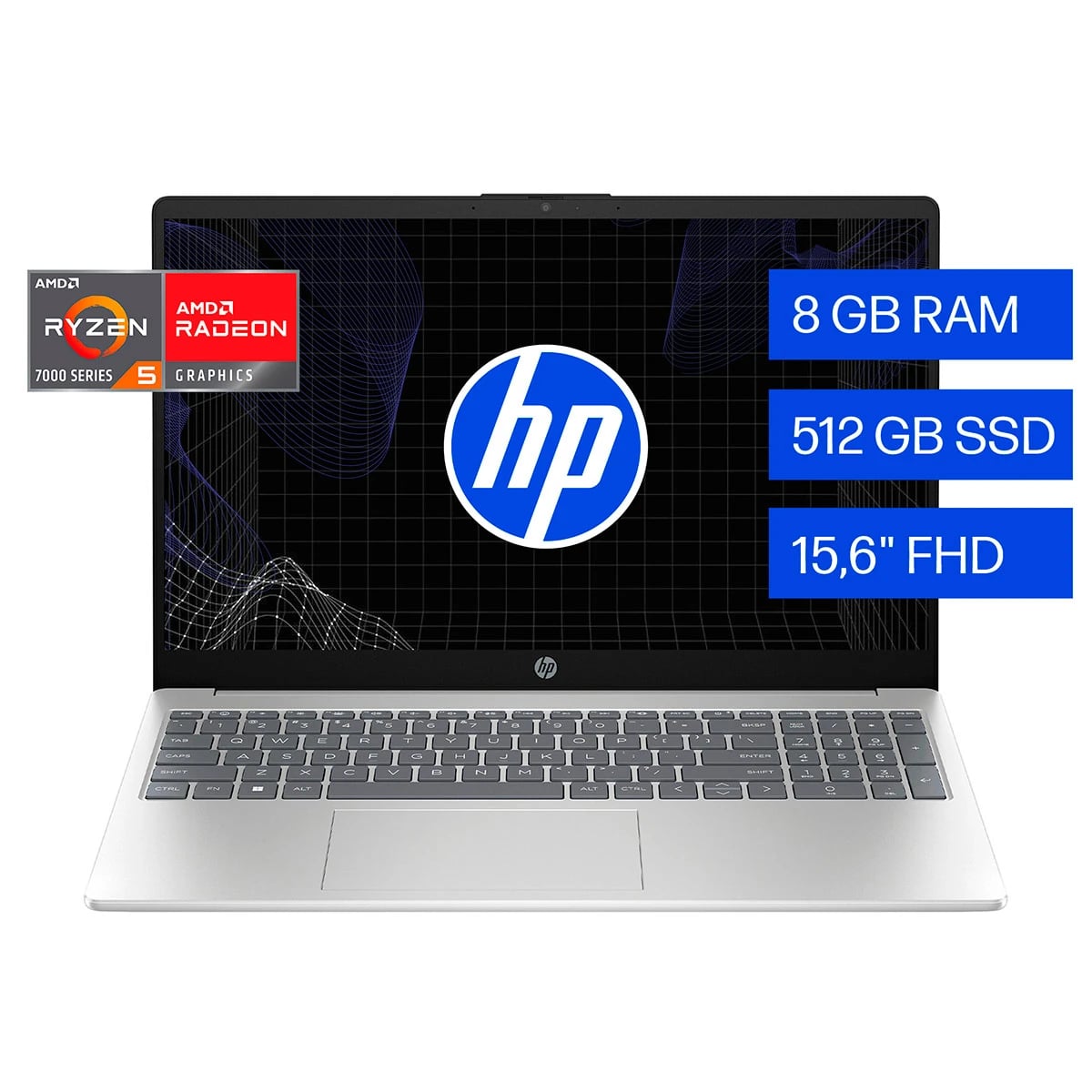 NOTEBOOK HP OMNIBOOK 7 AERO 13-BG1071LA AMD RYZEN AI 7 16GB RAM