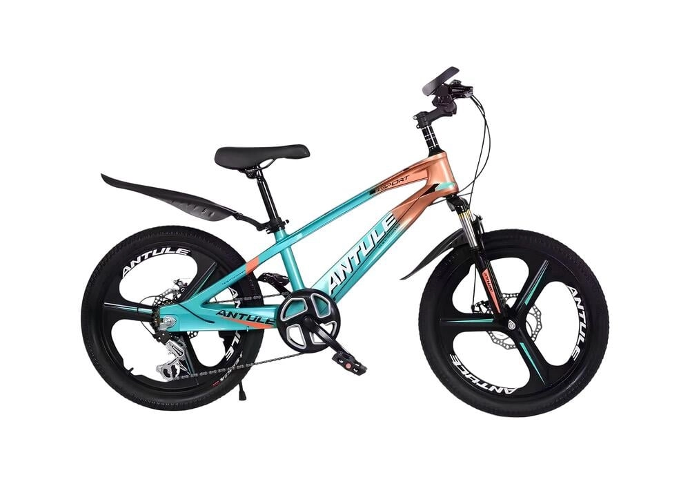 BICICLETA INFANTIL 5-9 AÑOS ARO 18 LUBABYCAS VERDE