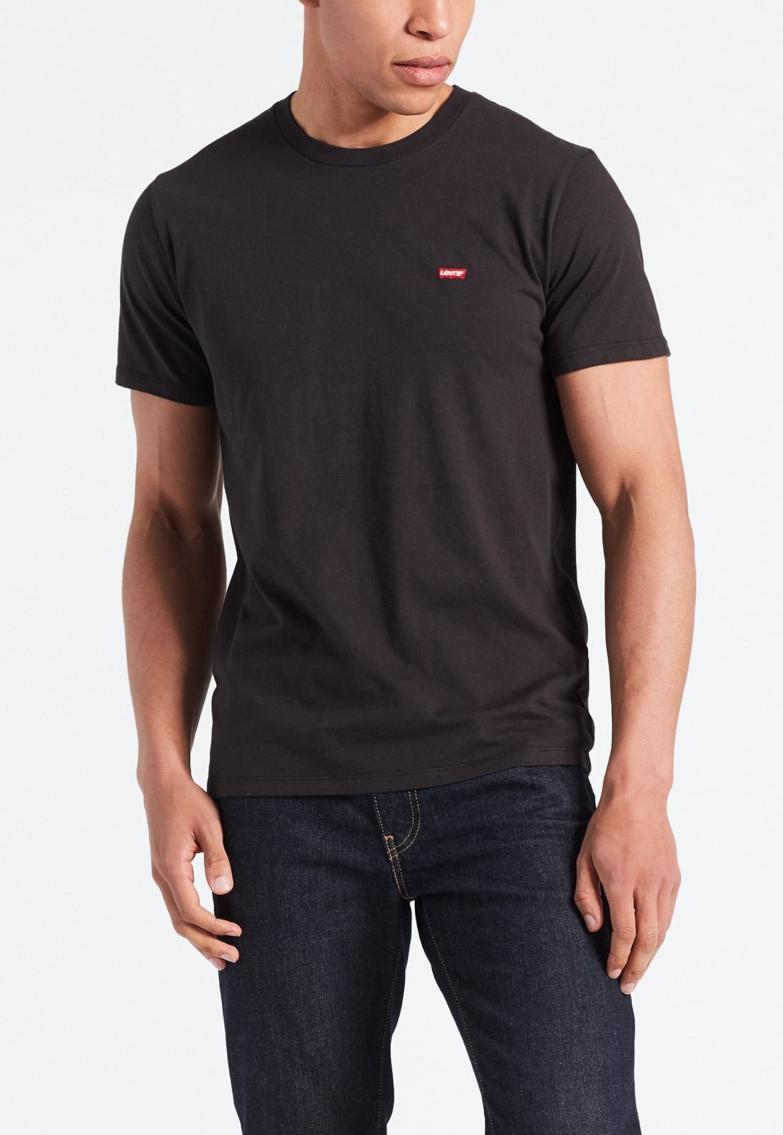 POLERA HOMBRE REGULAR FIT MINI LOGO NEGRO LEVIS 56605-0009