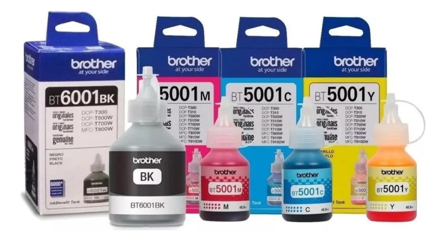 BOTELLAS DE TINTAS BT6001-BT5001 ORIGINAL PACK