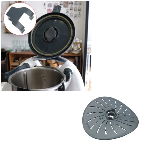 CLIP DE SOPORTE PARA TAPA THERMOMIX® TM6 TM5 TM31 OSOJIMIX® OTROS + CUBRECUCHILLA